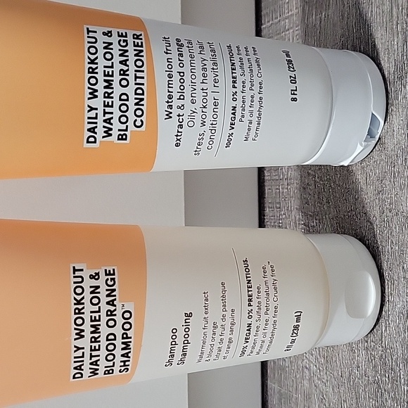 Lot of Acure Daily Workout Watermelon & Blood Orange Shampoo and Conditioner - Picture 3 of 11